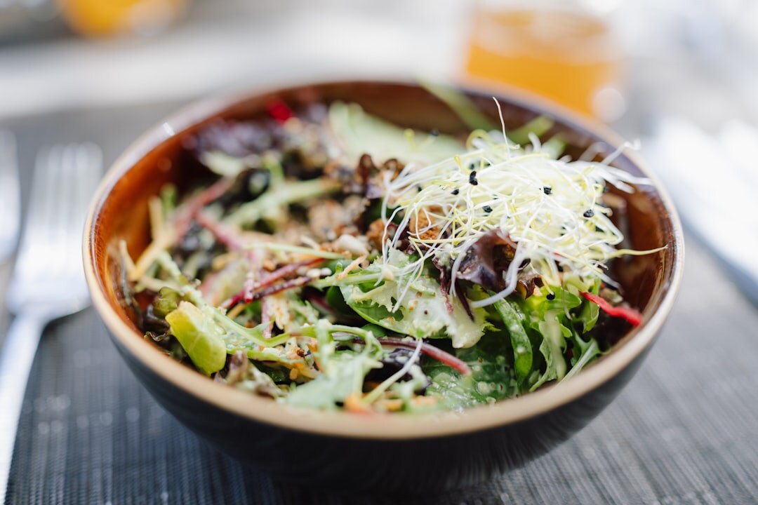 avocado salad bowl